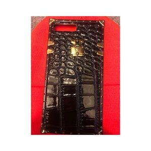 Gold & Black IPhone 7&8 Plus Case (Used;Good Cond)